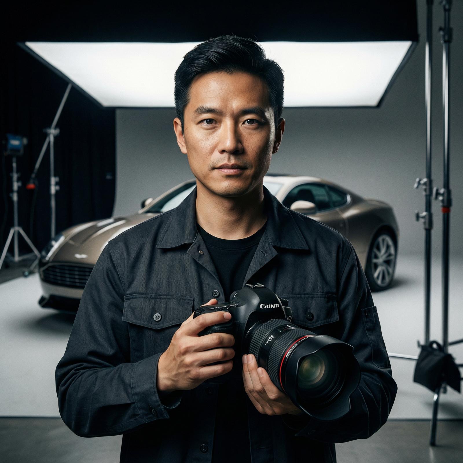 警花汽车摄影师